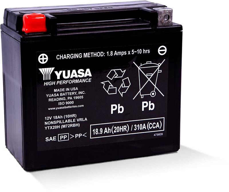 Yuasa Battery YUAM72RBH
