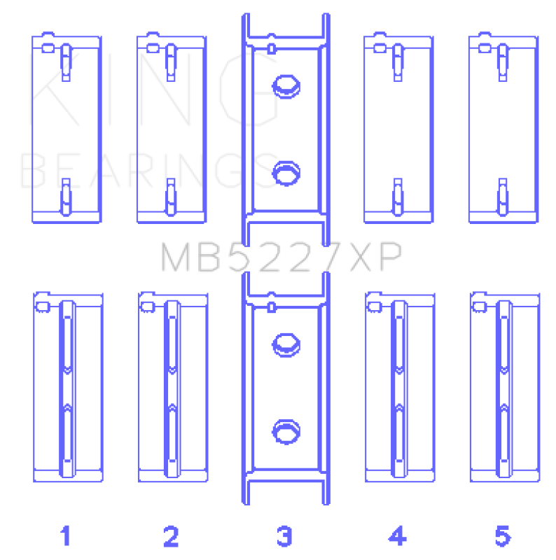 King Engine Bearings MB5227XPSTDX