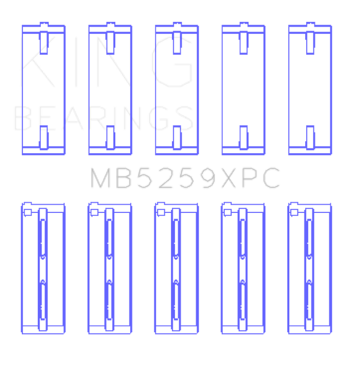 King Engine Bearings MB5259XPC.026