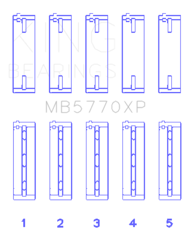 King Engine Bearings mb5770xp
