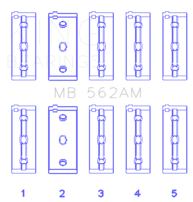 King Engine Bearings MB562AM