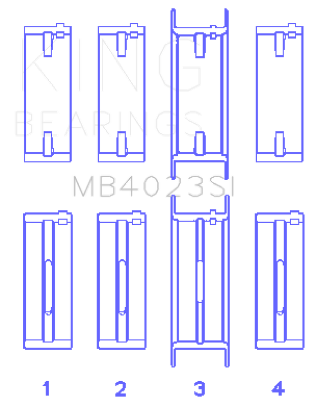 King Engine Bearings MB4023SI