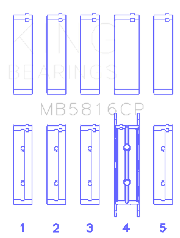 King Engine Bearings MB5816CP0.25