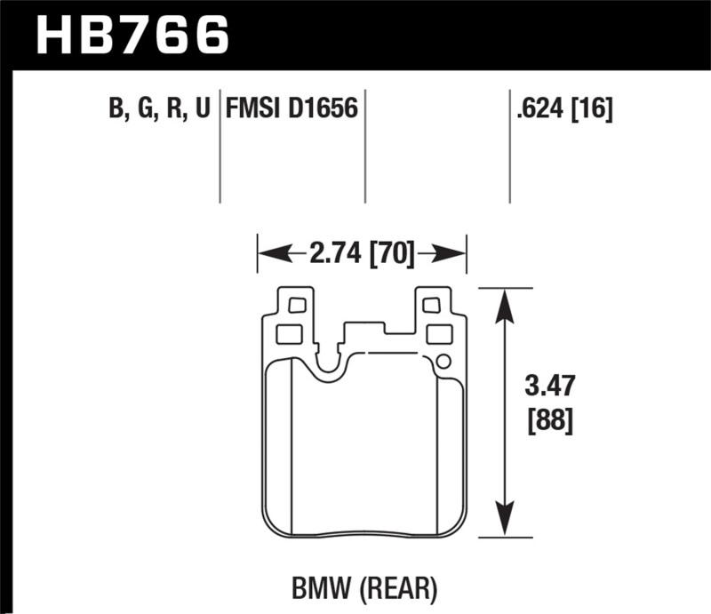 Hawk Performance HB766N.624
