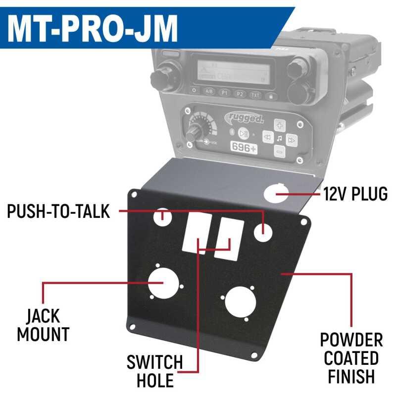 Rugged Radios MT-PRO-SPOD-T