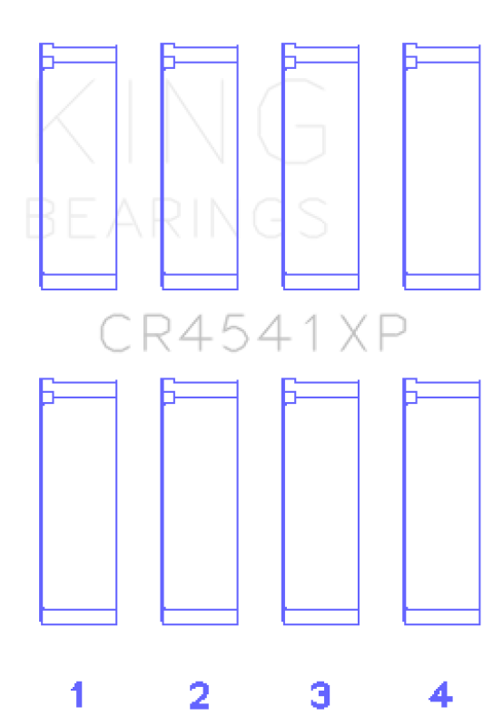 King Engine Bearings CR4541XP0.5