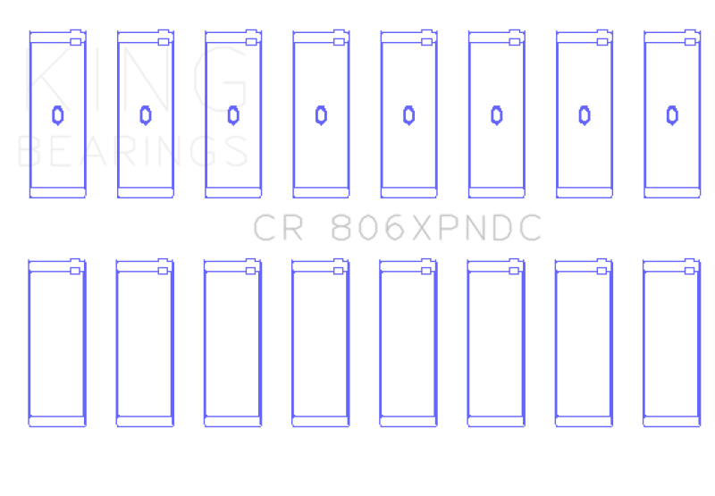 King Engine Bearings CR806XPNDCSTDX