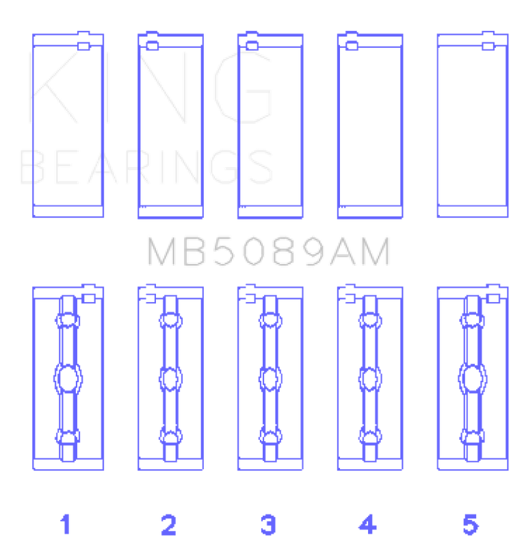 King Engine Bearings MB5089AM025