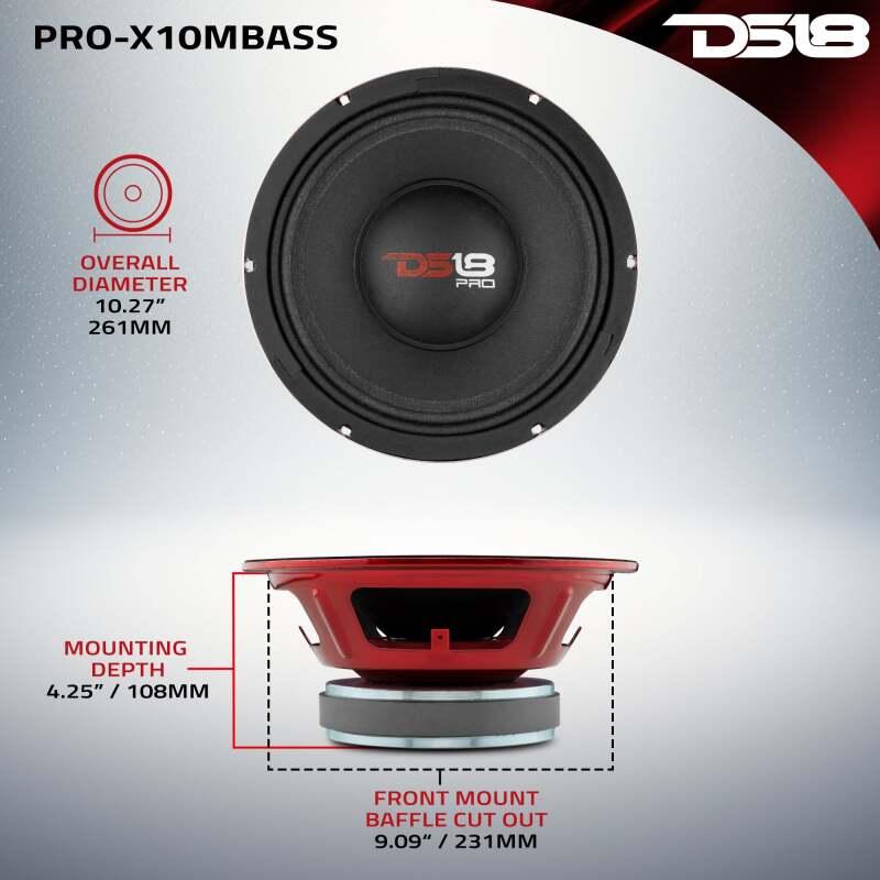 DS18 PRO-X10MBASS