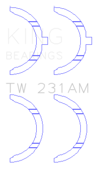 King Engine Bearings TW231AM