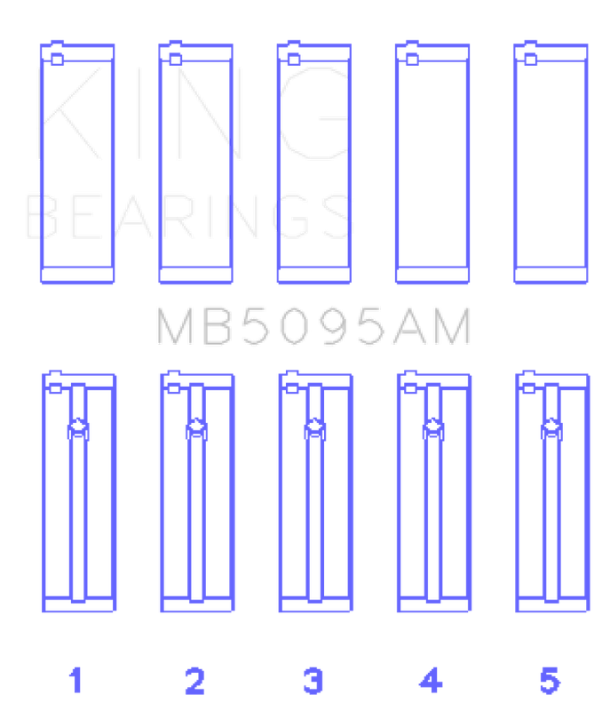 King Engine Bearings MB5095AM