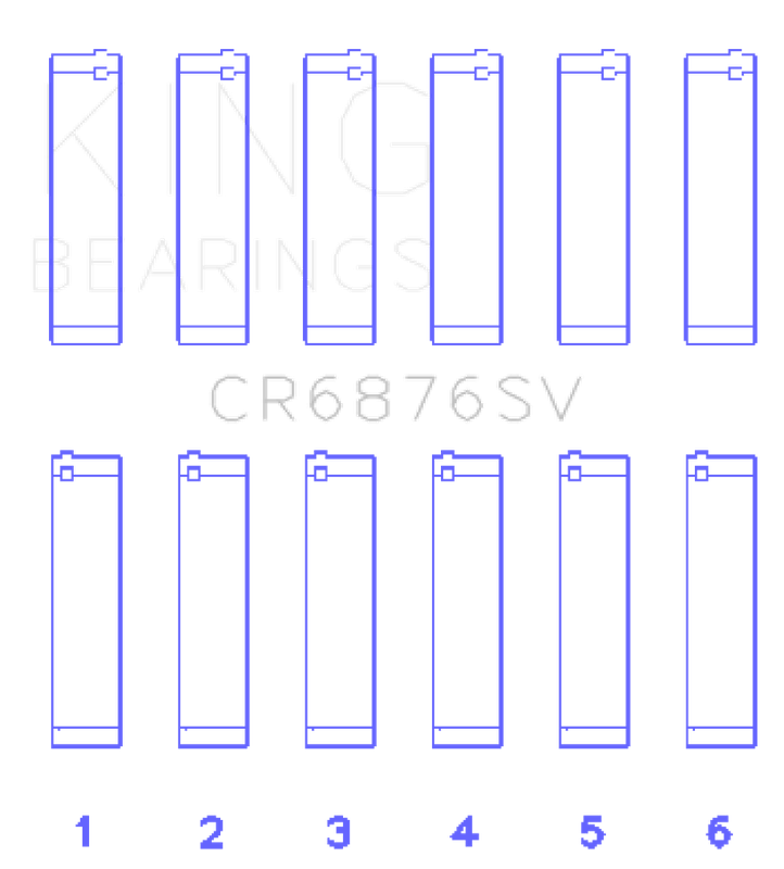 King Engine Bearings CR6876SV