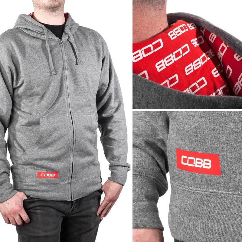 COBB CO-LINERHOODIE-GRY-XL