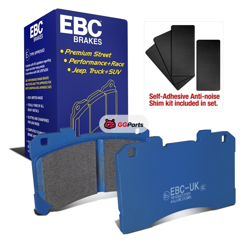 EBC DP52430NDX EBC Bluestuff Комплект передних тормозных колодок (диск 356x28мм) Toyota GR Corolla 2023-2026/GR Yaris 2020-2026