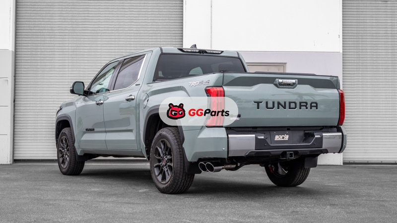 Borla 140940 BORLA ATAK Cat-Back Выхлопная система (хромированные насадки) Toyota Tundra 3.4L V6 (включая Hybrid Models) 2022-2024