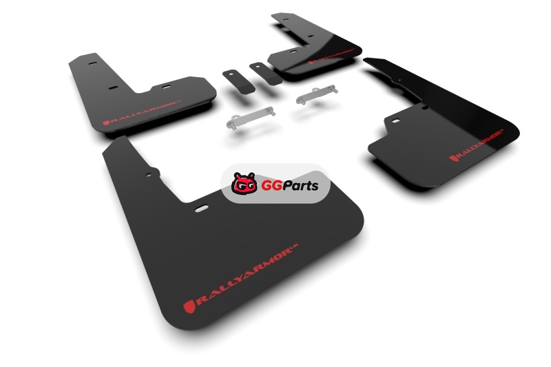 Rally Armor MF92-UR-BLK/RD Rally Armor UR Брызговики черные с красным логотипом Subaru WRX 2022-2025