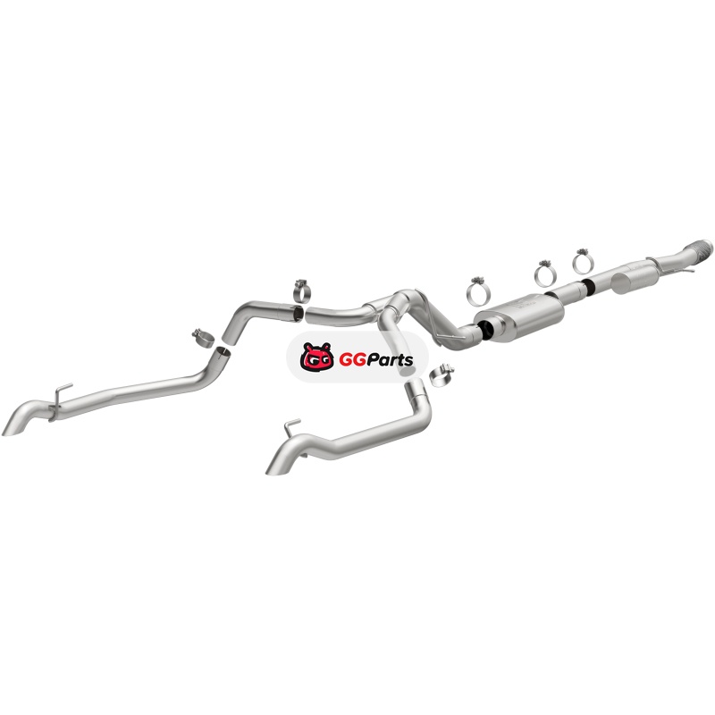 Magnaflow 19626 MagnaFlow Overland Cat-Back Выхлопная система Cadillac Chevrolet Silverado 1500/GMC Sierra 1500 V8 6.2L 2019-2024