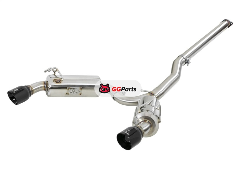 aFe 49-36701-B AFE Takeda Cat-Back Выхлопная система (черные насадки) Mitsubishi Lancer EVO X 2008-2015 L4-2.0L (t)