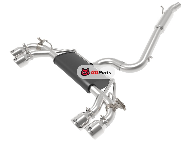 aFe 49-36430-P AFE MACH Force-Xp Cat-Back Выхлопная система (полированные насадки) Volkswagen Golf 7 R 2015-2019 L4-2.0L (t)