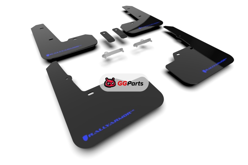 Rally Armor MF92-UR-BLK/BL Rally Armor UR Брызговики черные с синим логотипом Subaru WRX 2022-2025