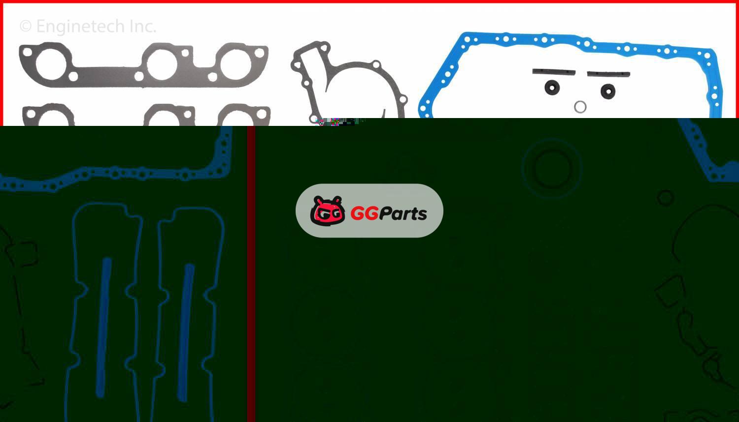 ENGINETECH B38A58 Engine Kit Gasket Set