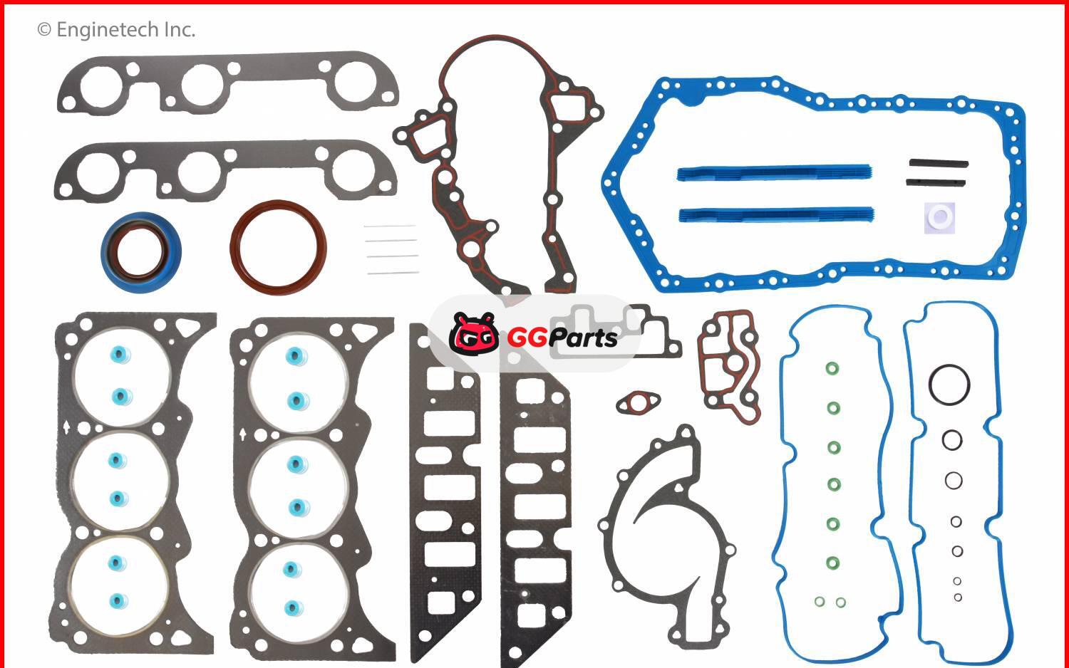 ENGINETECH B38B81 Engine Kit Gasket Set