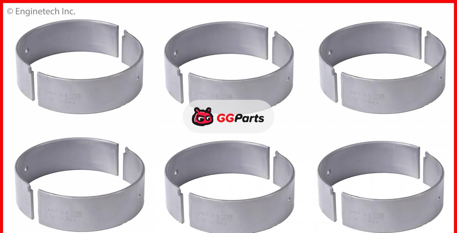 ENGINETECH BB1011 Connecting Rod Bearing
