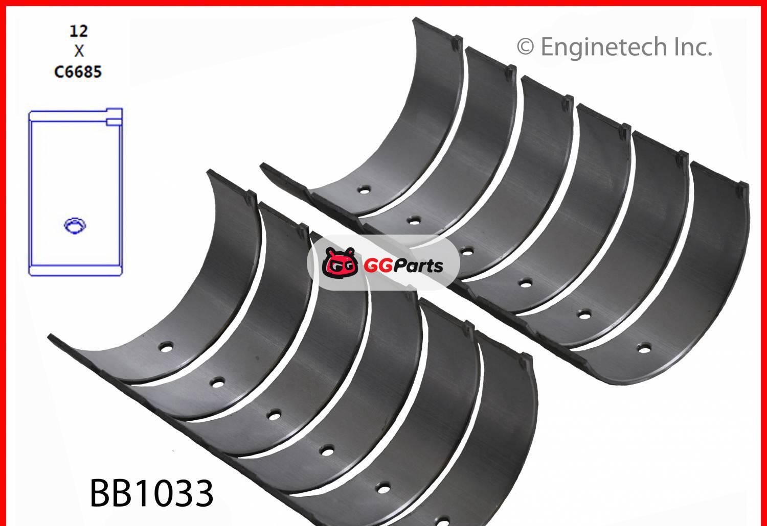 ENGINETECH BB1033 Connecting Rod Bearing