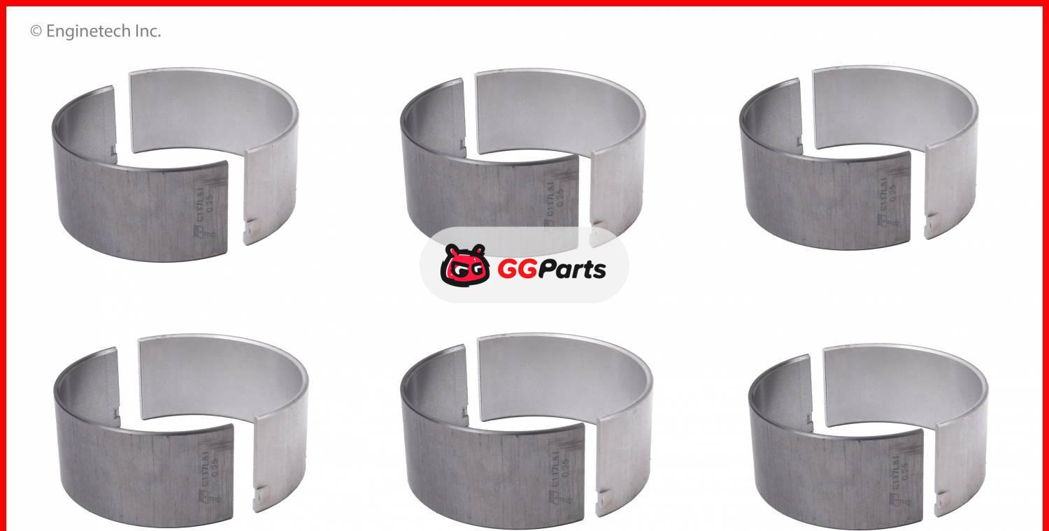 ENGINETECH BB117J Connecting Rod Bearing