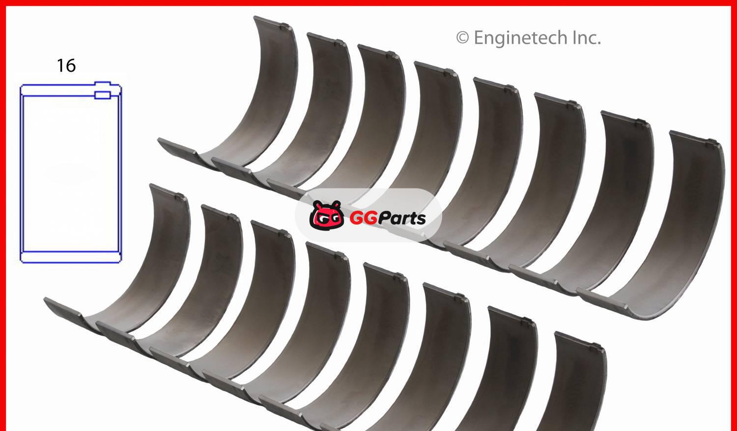 ENGINETECH BB119J Connecting Rod Bearing