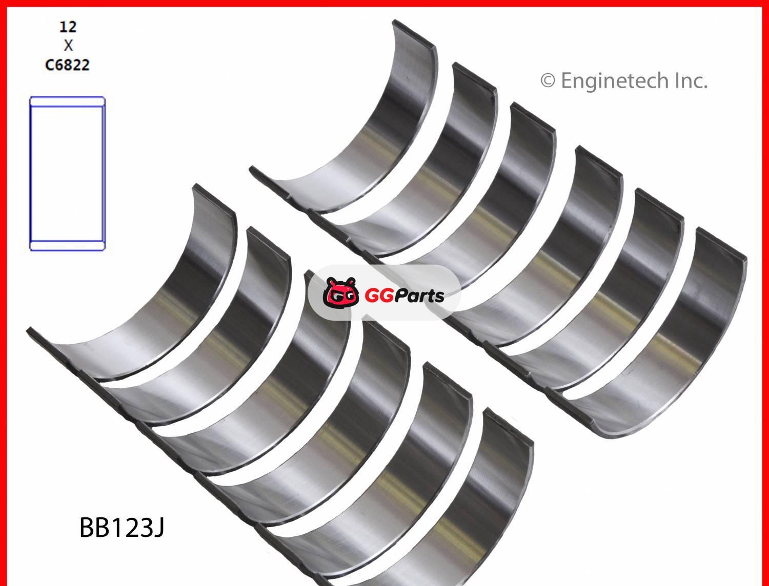 ENGINETECH BB123J Connecting Rod Bearing