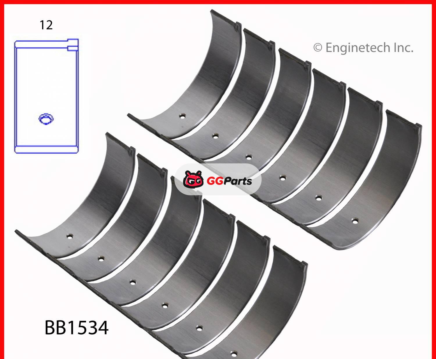 ENGINETECH BB1534 Connecting Rod Bearing