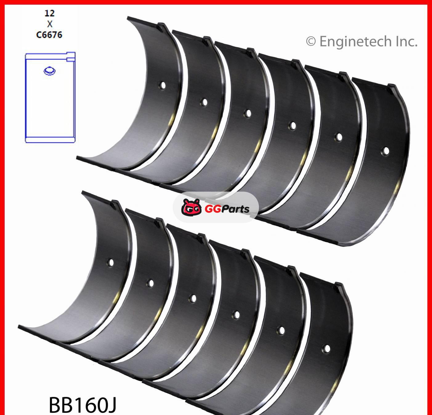 ENGINETECH BB160J Connecting Rod Bearing