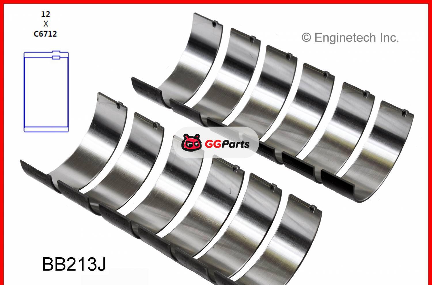 ENGINETECH BB213J Connecting Rod Bearing