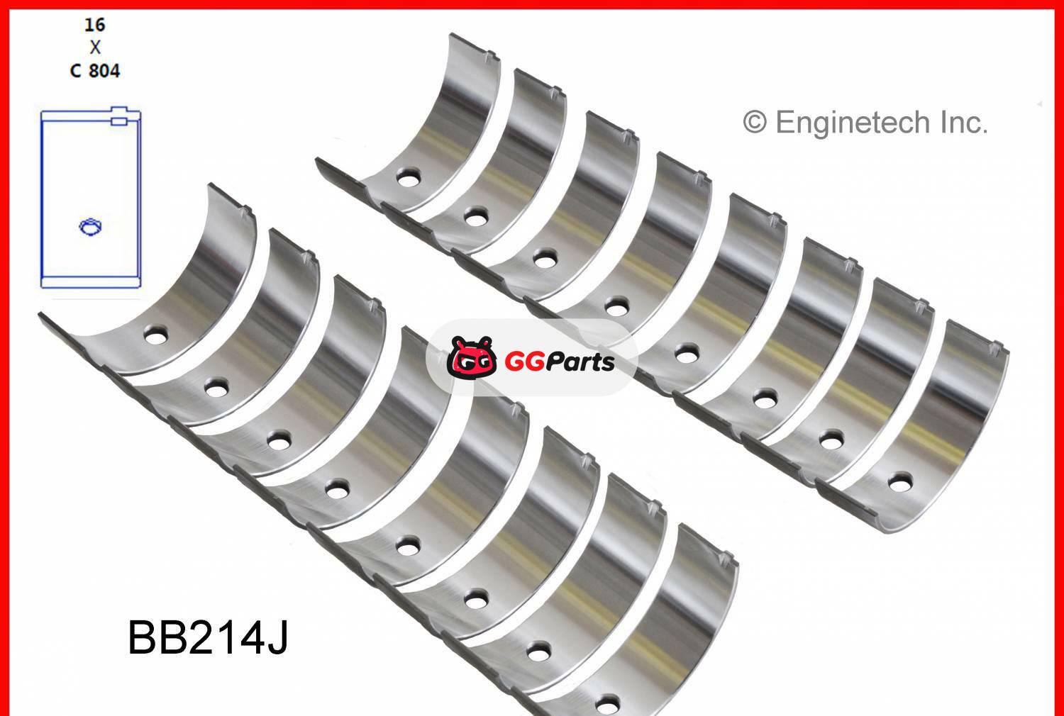 ENGINETECH BB214J Connecting Rod Bearing