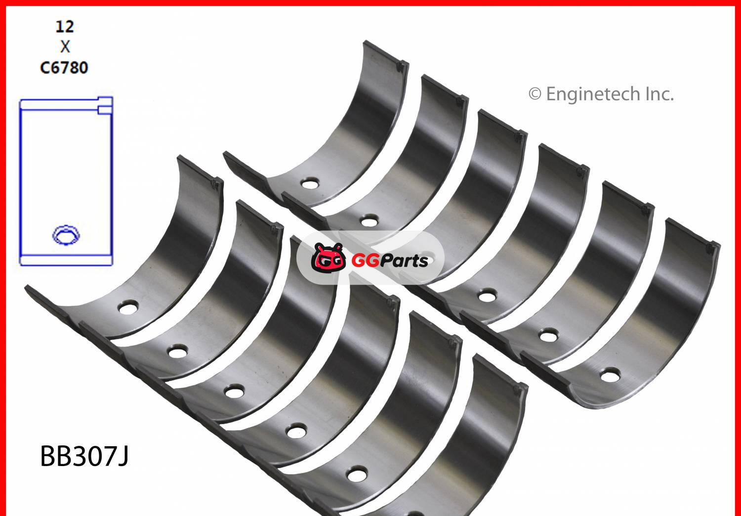ENGINETECH BB307J Connecting Rod Bearing