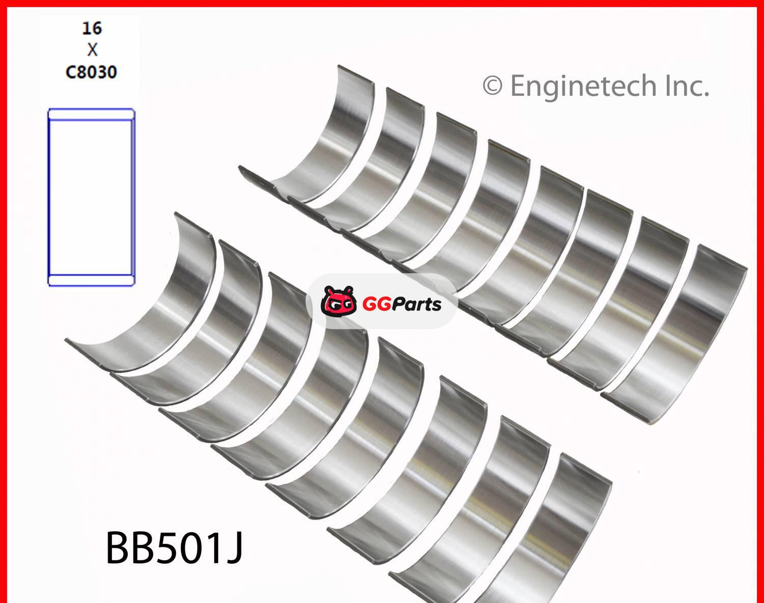 ENGINETECH BB501J Connecting Rod Bearing