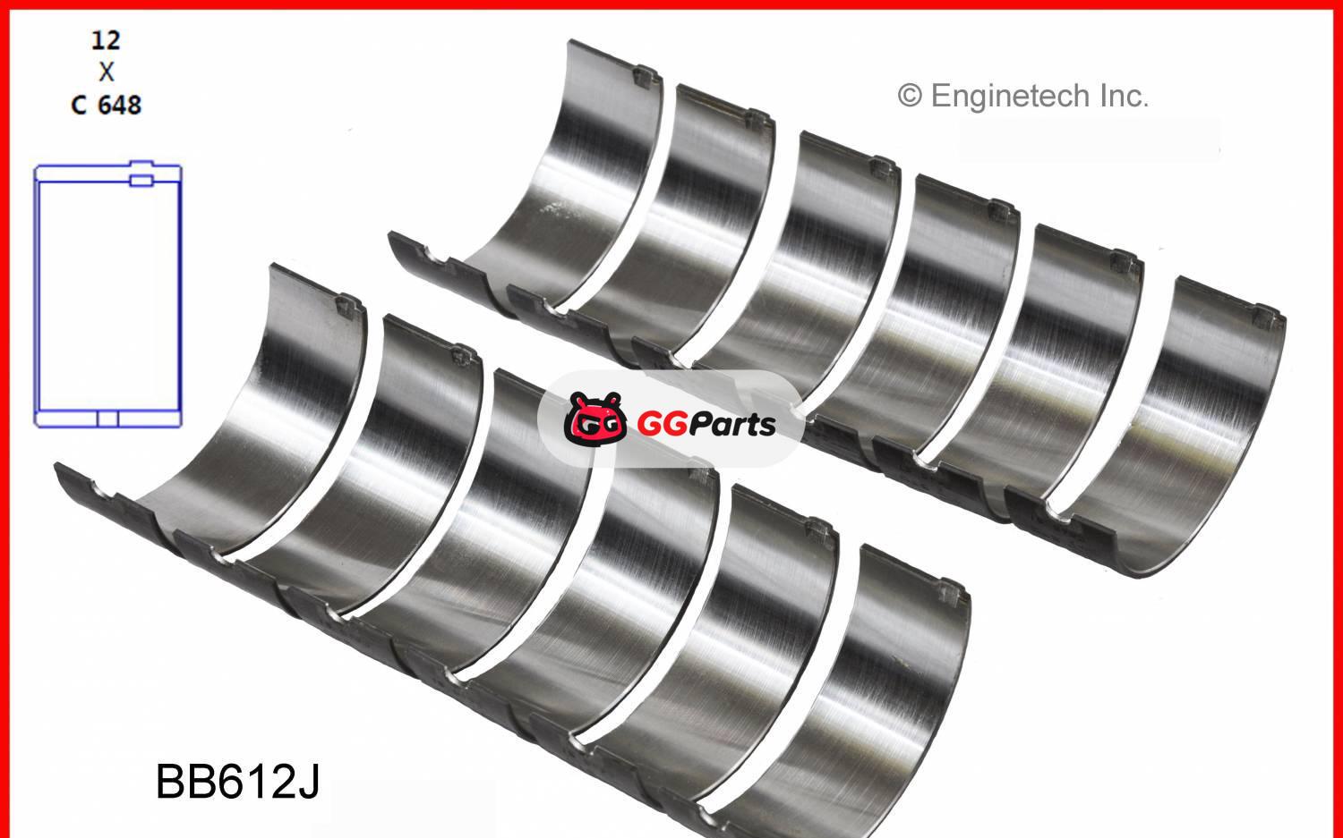 ENGINETECH BB612J Connecting Rod Bearing