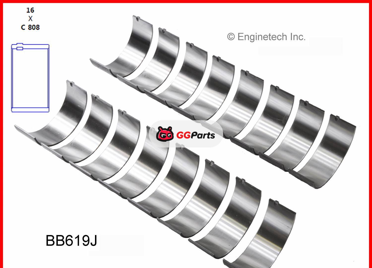 ENGINETECH BB619J Connecting Rod Bearing