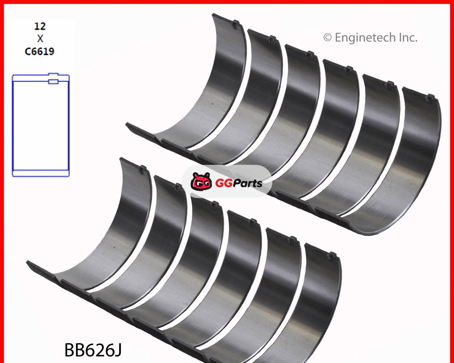 ENGINETECH BB626J Connecting Rod Bearing