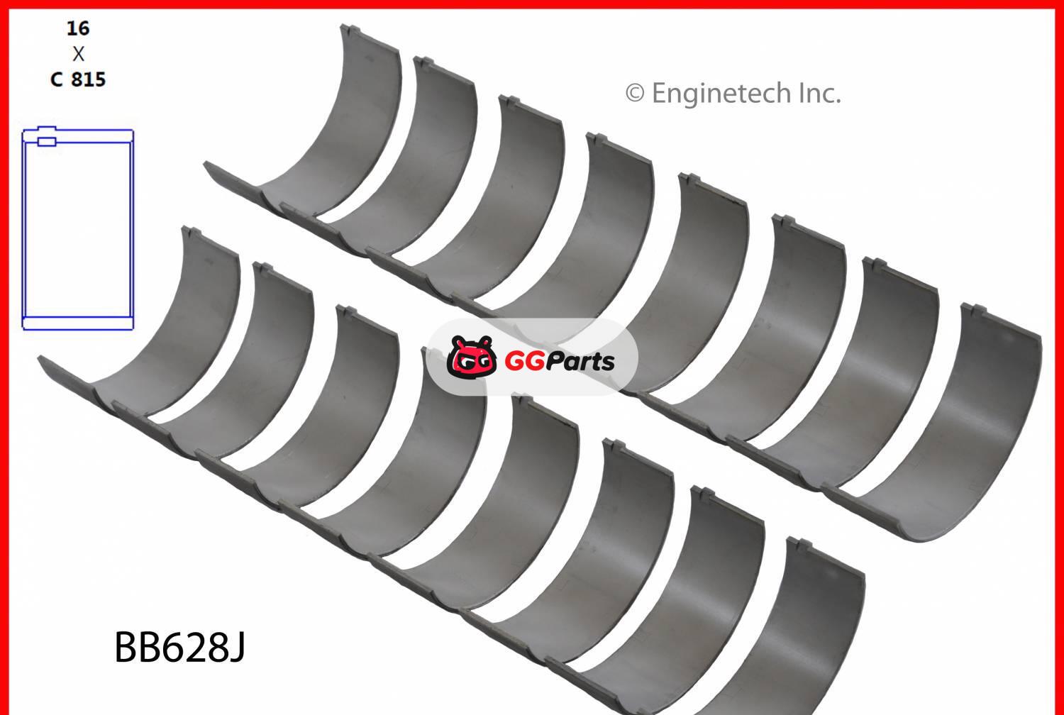 ENGINETECH BB628J Connecting Rod Bearing