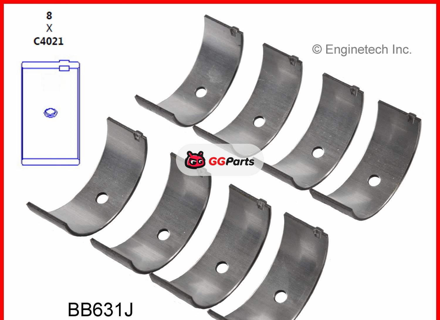 ENGINETECH BB631J Connecting Rod Bearing