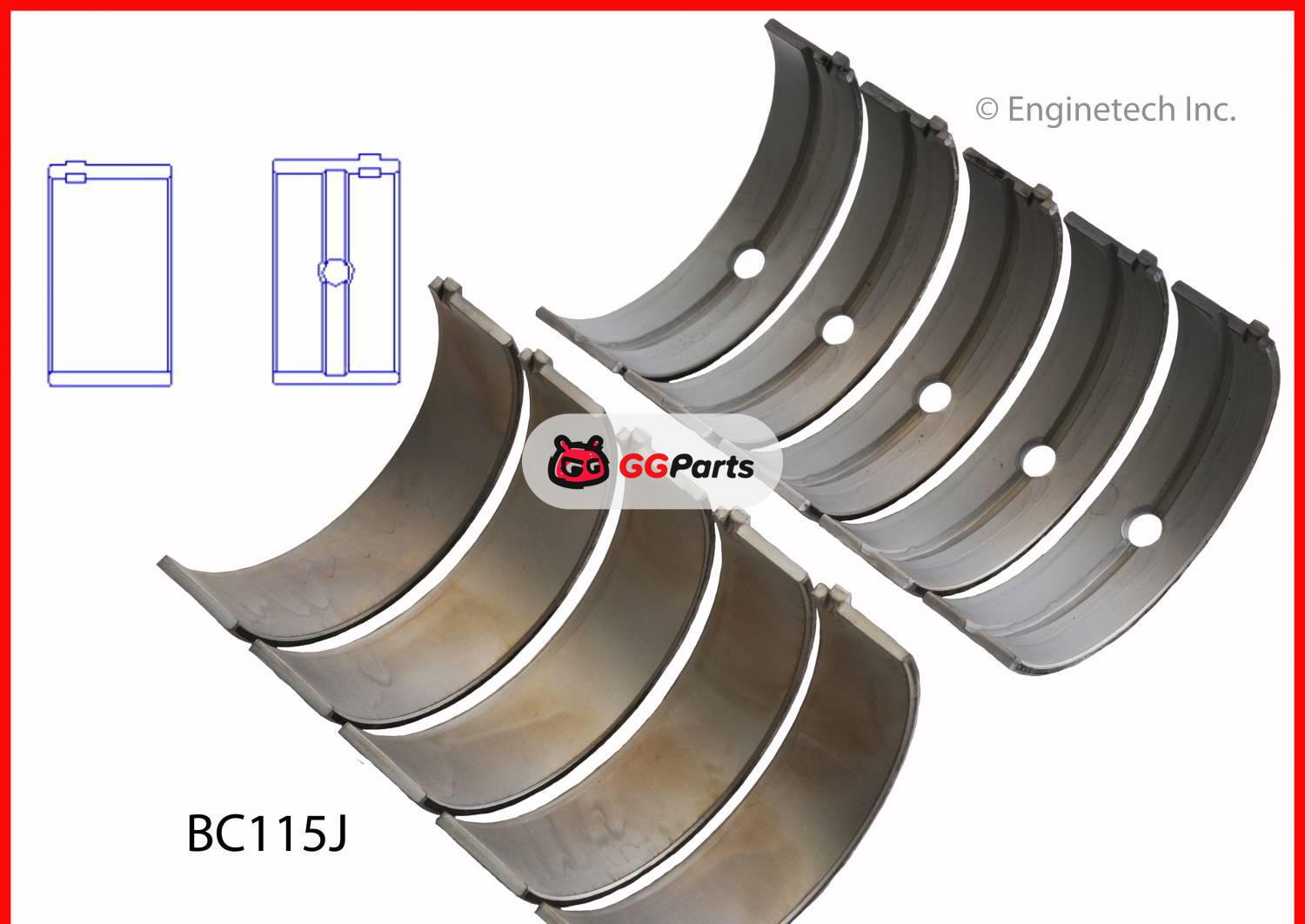 ENGINETECH RMCR345P Re-Ring Kit