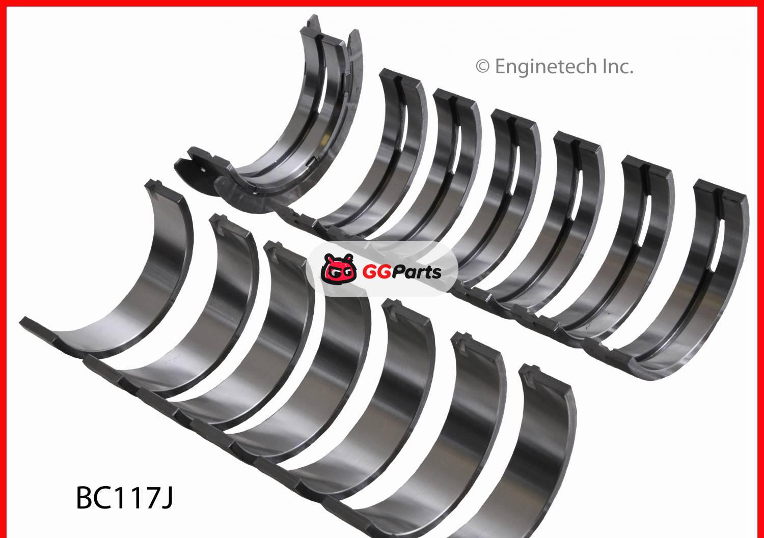 ENGINETECH BC117J Crankshaft Main Bearing