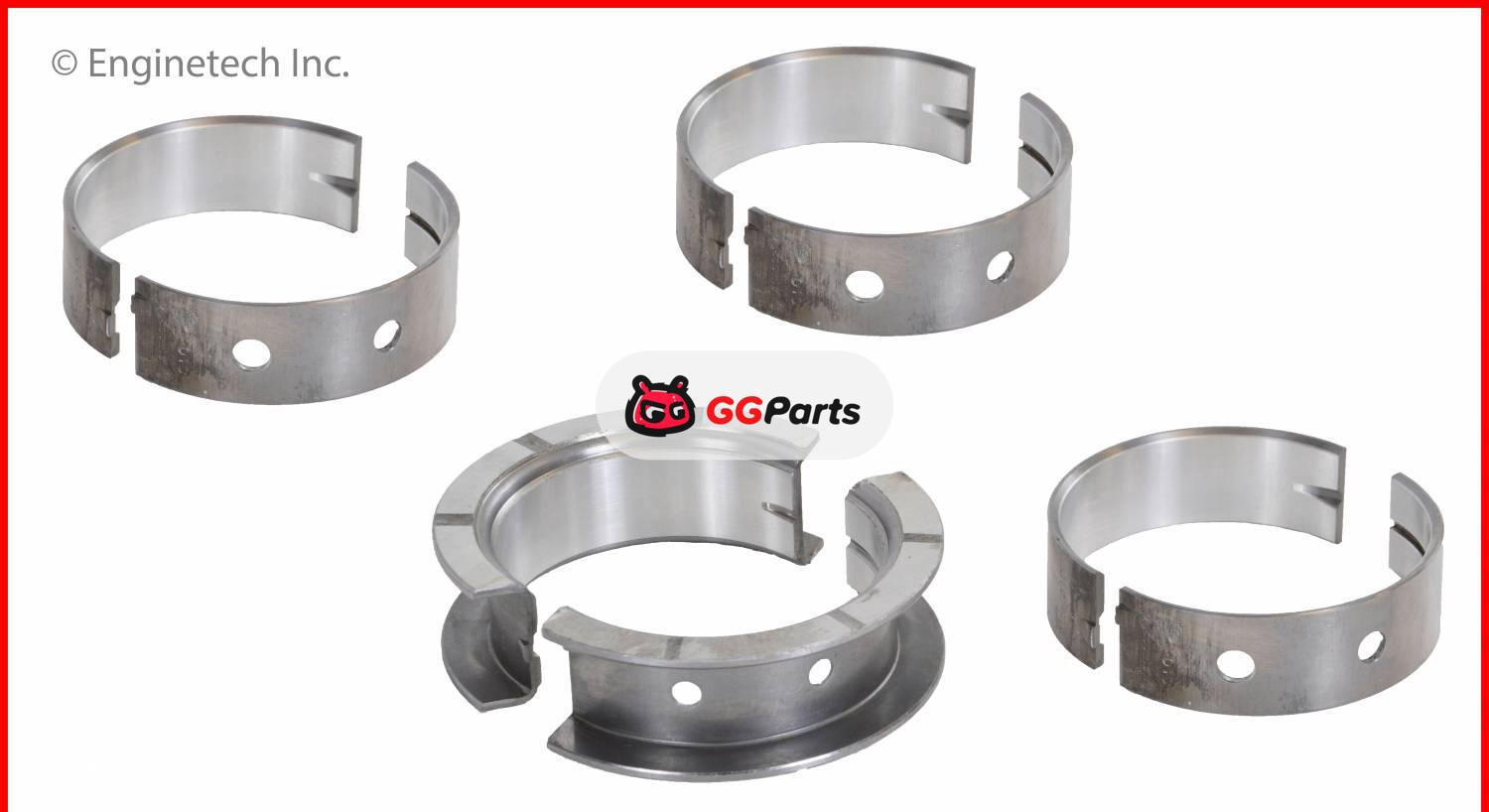 ENGINETECH BC454J Crankshaft Main Bearing