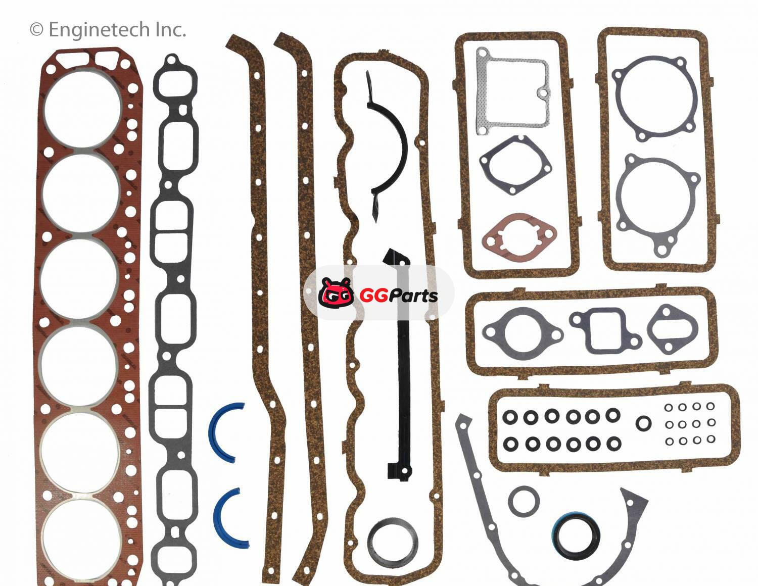 ENGINETECH C2501 Engine Kit Gasket Set
