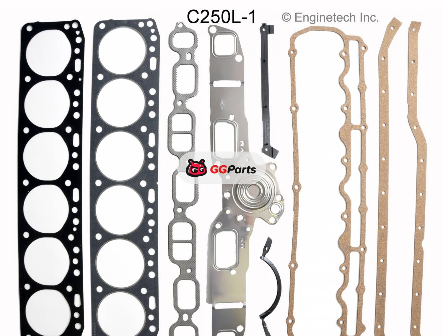 ENGINETECH C250L1 Engine Kit Gasket Set