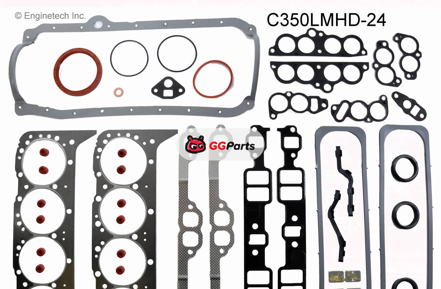 ENGINETECH C350LMHD24 Engine Kit Gasket Set