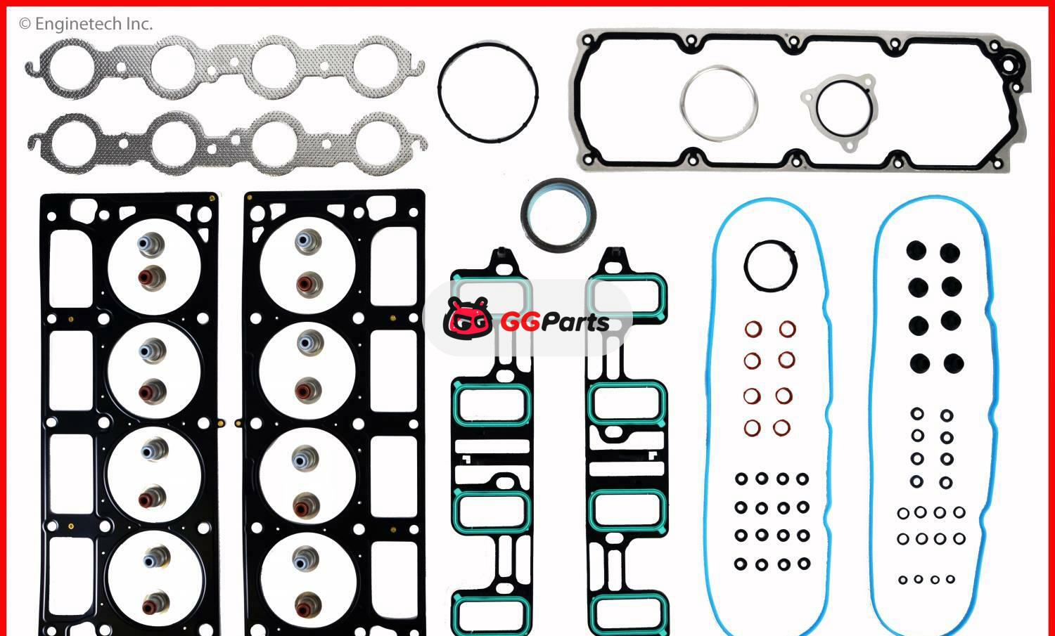 ENGINETECH C376HSA Cylinder Head Gasket Set