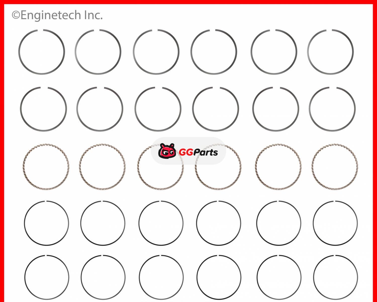 ENGINETECH C39156 Piston Ring